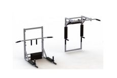 Турник 3 в 1 на раме разборный Spektr Sport Оптимус, серый Турник 3 в 1 на раме разборный Spektr Sport Оптимус, серый