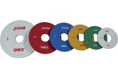 Диск тяжелоатлетический тренировочный d51мм DHS Hercules 1 кг, зеленый Диск тяжелоатлетический тренировочный d51мм DHS Hercules 1 кг, зеленый