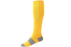 Гетры футбольные Jogel Camp Basic Socks, желтый\серый\белый Гетры футбольные Jogel Camp Basic Socks, желтый\серый\белый
