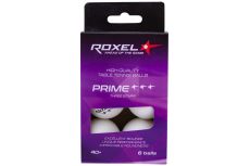 Мячи для настольного тенниса Roxel 3* Prime, 6 шт, белый
