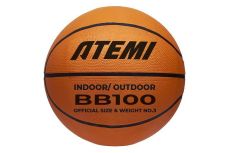 Мяч баскетбольный Atemi BB100N р.3, окруж 56-58 Мяч баскетбольный Atemi BB100N р.3, окруж 56-58