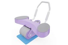 Тренажёр для пресса, с ковриком 34х17x0,6 cм DFC AB Roller SND-P фиолетовый Тренажёр для пресса, с ковриком 34х17x0,6 cм DFC AB Roller SND-P фиолетовый